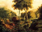 Thomas Cole Landscape1825 Sweden oil painting reproduction